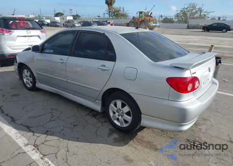 2005 Toyota Corolla S из США, поврежденный, VIN 1NXBR32E05Z468816